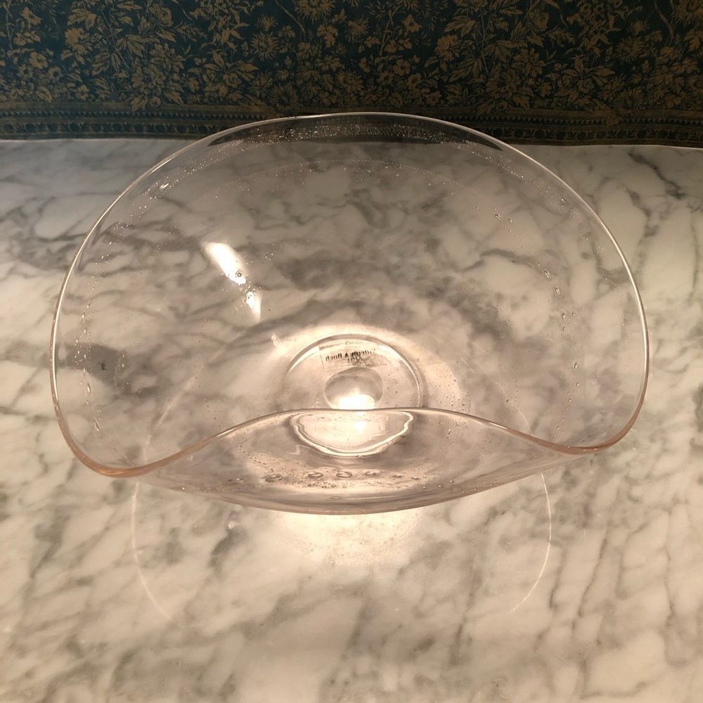 Villeroy & Boch Pink Art Glass Bowl - Picture 4 of 7